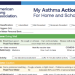 My Asthma Action Plan - For Home and School - ALA
